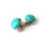 Mini Clip-On Earrings, Natural Stones - Image 9