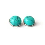 Mini Clip-On Earrings, Natural Stones - Image 8