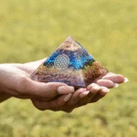 Protective Seven Chakras Orgonite Pyramid