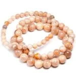 Sunstone, stretch bracelet, natural stone, Class A