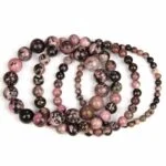 Rhodonite, natural stone bracelet, Class A - Image 4