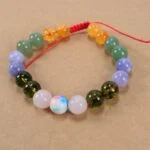 Abundance and Protection, Natural Stone Bracelet